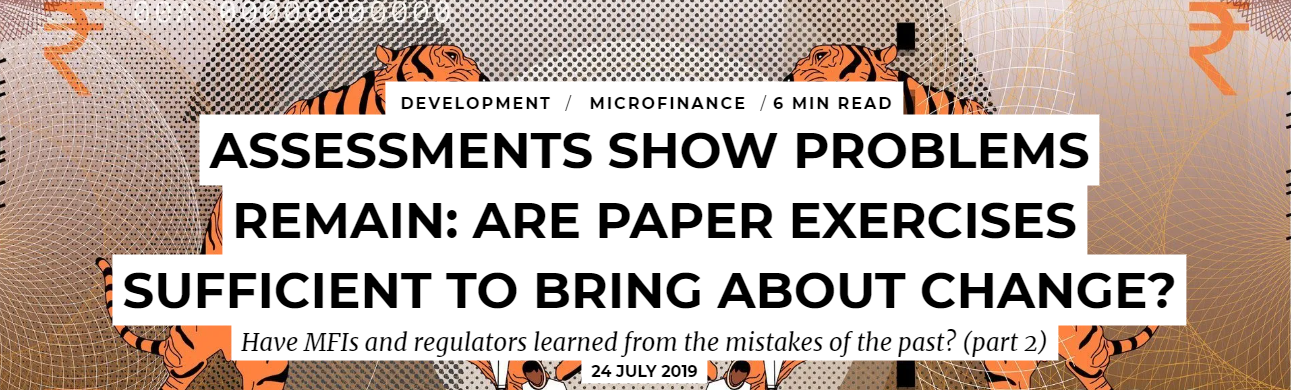 Assessments show problems remain: are paper exercises sufficient to bring about change?